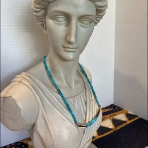 Exquisite sterling & turquoise necklace by Jay King
